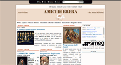 Desktop Screenshot of amicidibrera.it
